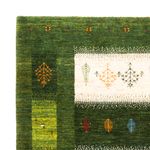 Alfombra Gabbeh - Loribaft Persa - 197 x 155 cm - verde