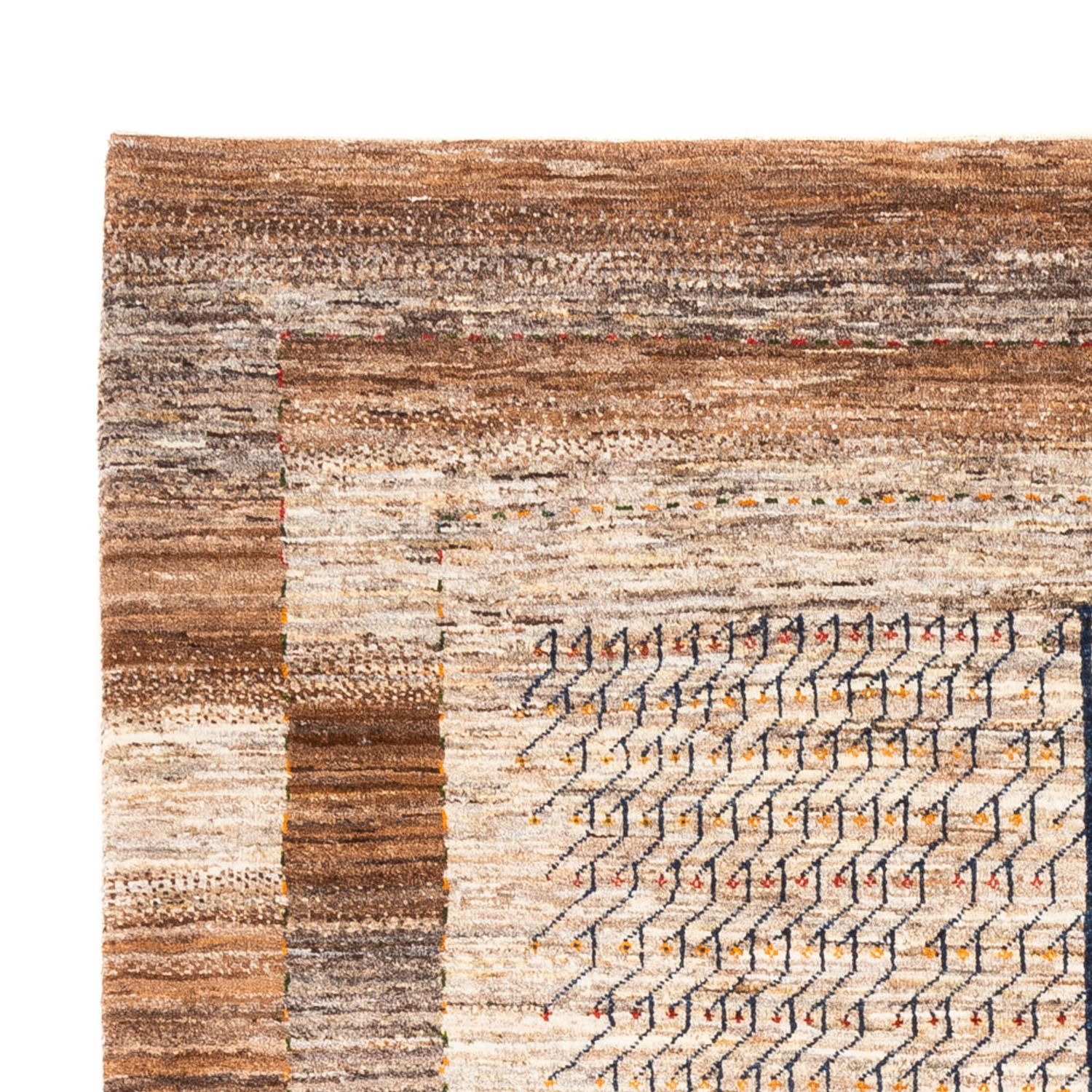 Tappeto Gabbeh - Loribaft Persero - 208 x 155 cm - beige