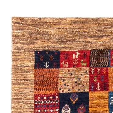 Tapete Gabbeh - Loribaft Persa - Real - 148 x 100 cm - multicolorido