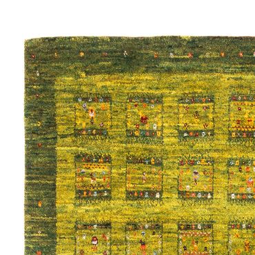 Gabbeh Rug - Loribaft Perser - Royal - 157 x 108 cm - light green