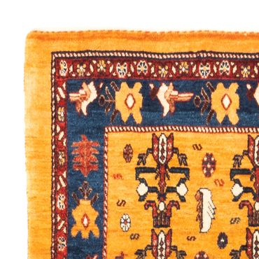 Tapis Gabbeh - Persan - 157 x 102 cm - or