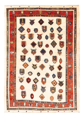 Tapis Gabbeh - Persan - 214 x 154 cm - beige