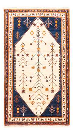 Tapis Gabbeh - Persan - 160 x 87 cm - beige