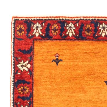 Tapis Gabbeh - Persan - 162 x 107 cm - or