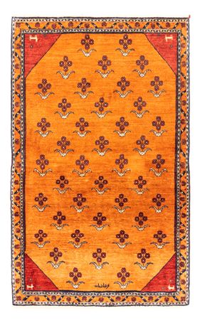 Tapis Gabbeh - Persan - 150 x 102 cm - or