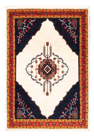 Tapete Gabbeh - Persa - 162 x 115 cm - creme