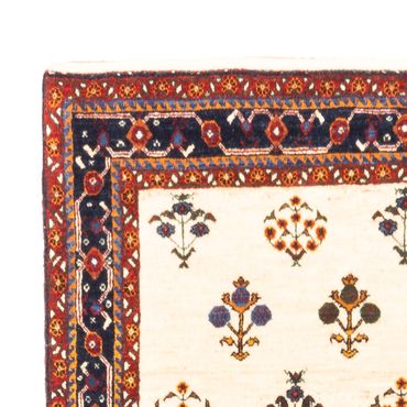 Tapete Gabbeh - Persa - 152 x 104 cm - creme