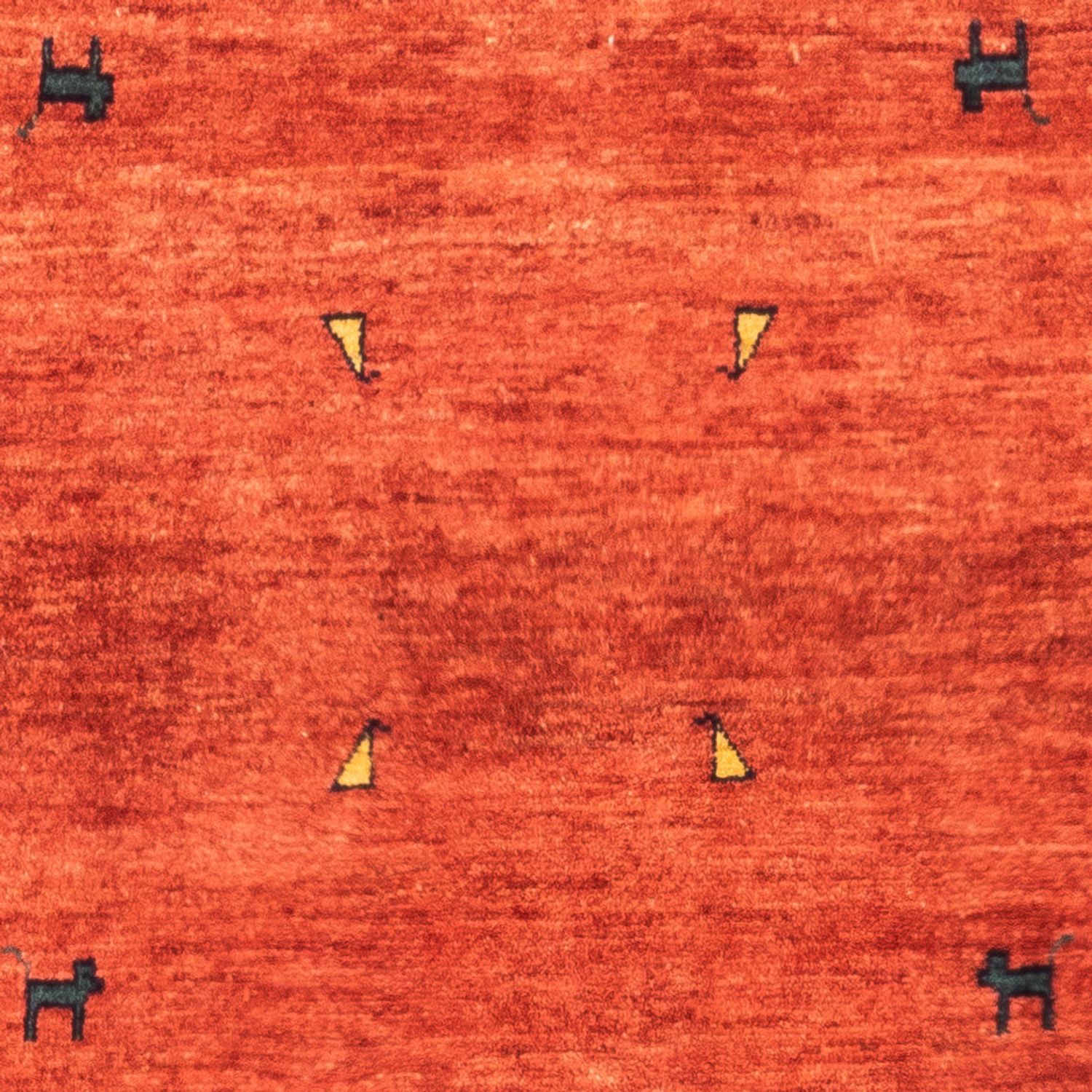 Tapis Gabbeh - Persan - 150 x 103 cm - terracotta