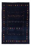 Tapete Gabbeh - Persa - 177 x 125 cm - azul escuro