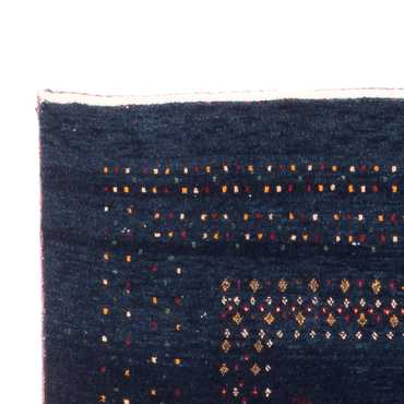 Tapis de couloir Tapis Gabbeh - Persan - 245 x 83 cm - bleu foncé