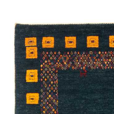 Runner Gabbeh Rug - Perser - 200 x 85 cm - dark blue