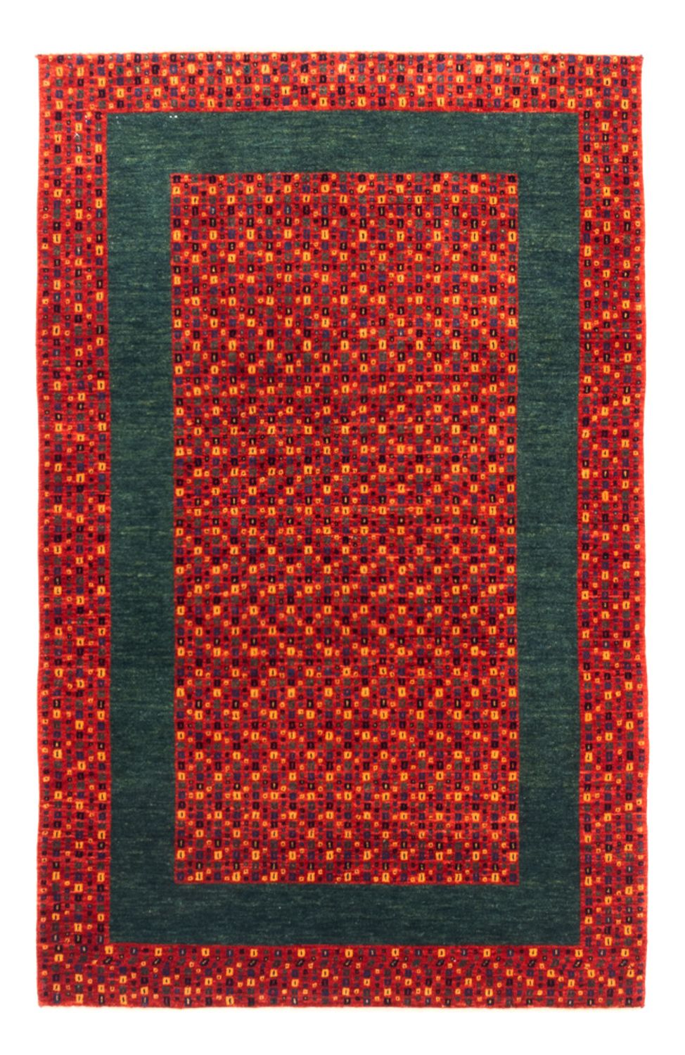 Gabbeh Teppich - Perser - 152 x 100 cm - rot