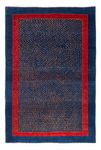 Tapis Gabbeh - Persan - 172 x 118 cm - bleu foncé