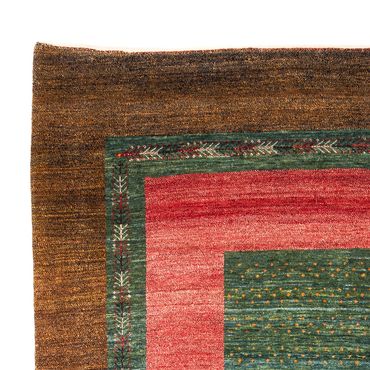 Tapis Gabbeh - Persan - 236 x 172 cm - vert