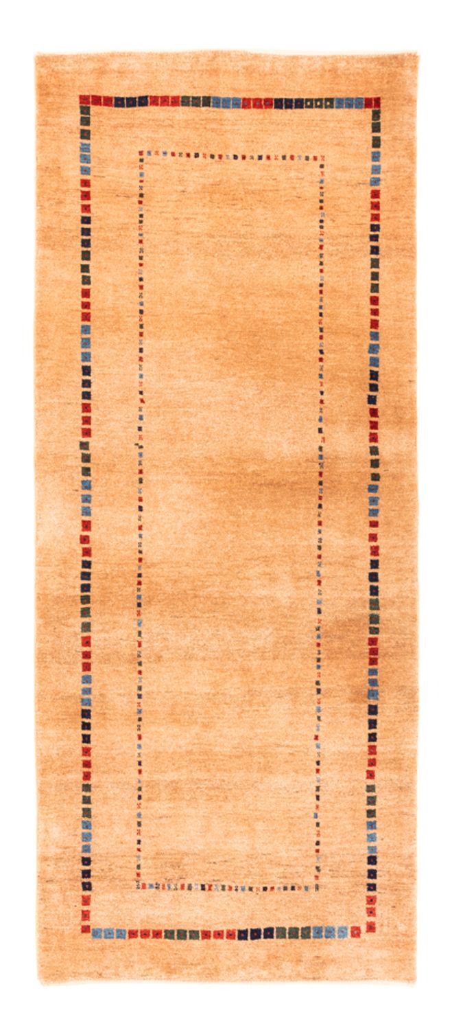 Runner Gabbeh-matta - persisk - 196 x 82 cm - beige