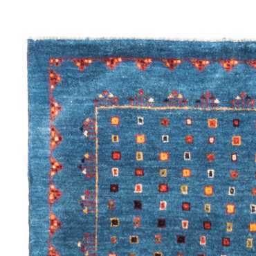 Tappeto Gabbeh - Persero - 120 x 83 cm - blu