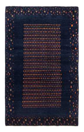 Alfombra Gabbeh - Persa - 128 x 82 cm - azul oscuro