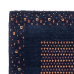 Gabbeh tapijt - Perzisch - 128 x 82 cm - donkerblauw