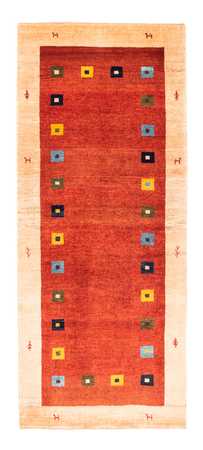 Tapis de couloir Tapis Gabbeh - Persan - 190 x 79 cm - rouge