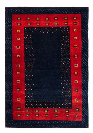 Alfombra Gabbeh - Persa - 176 x 123 cm - azul oscuro