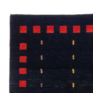 Gabbeh Rug - Perser - 200 x 146 cm - dark blue