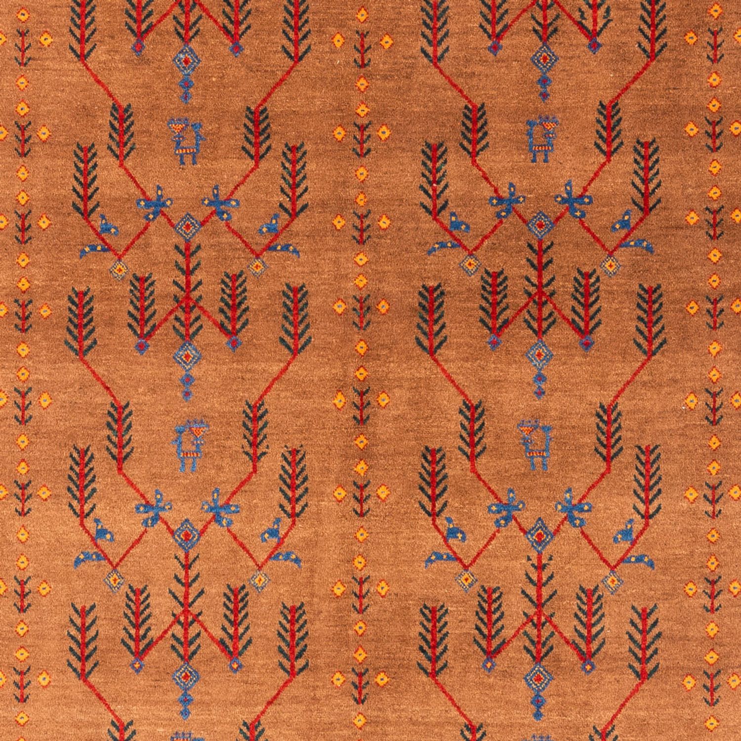 Tappeto Gabbeh - Persero - 237 x 170 cm - oro