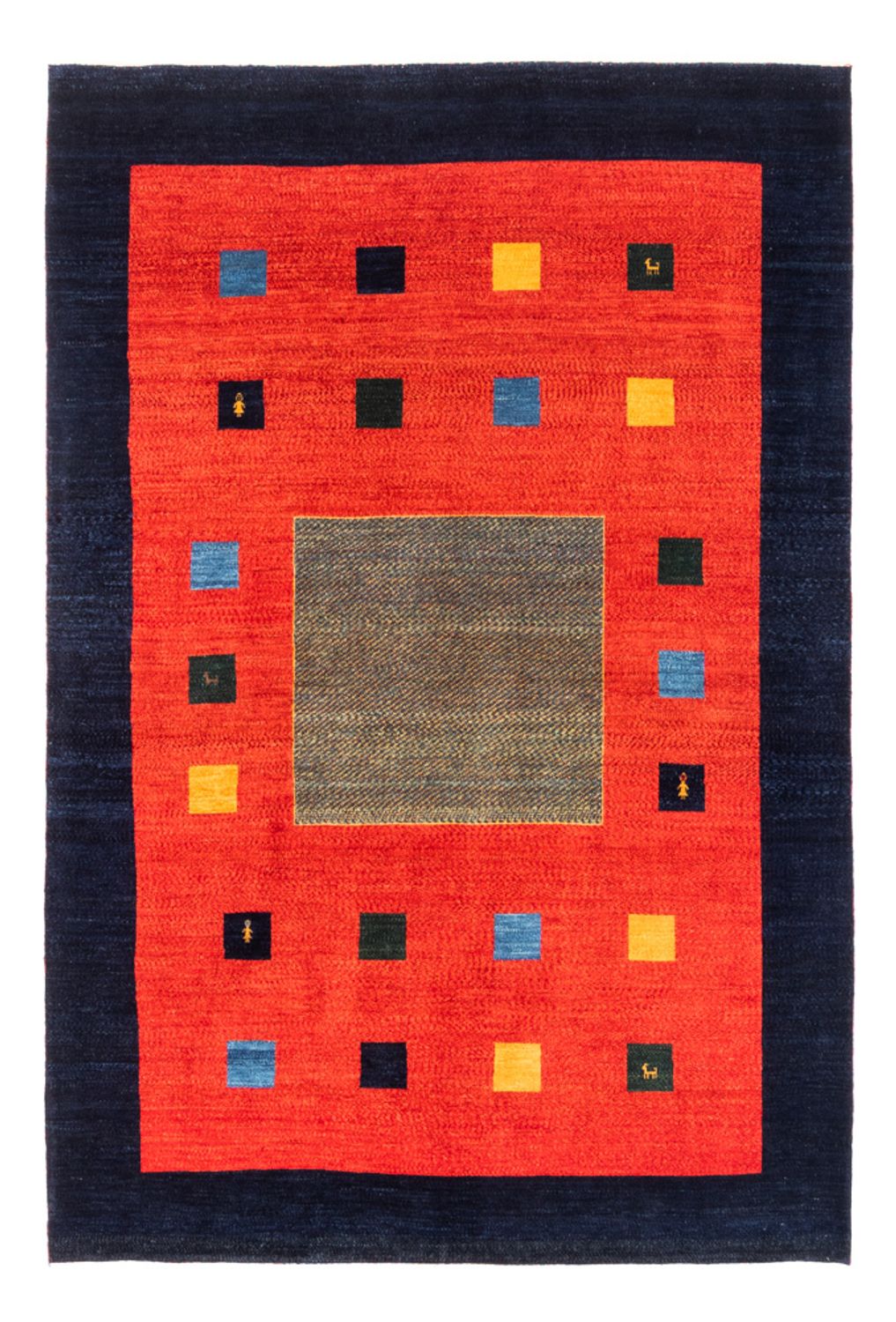 Gabbeh Rug - Perser - 255 x 178 cm - red