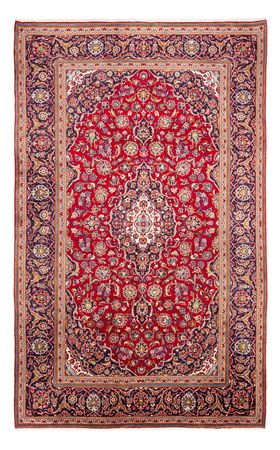 Tapis persan - Keshan - 302 x 200 cm - rouge