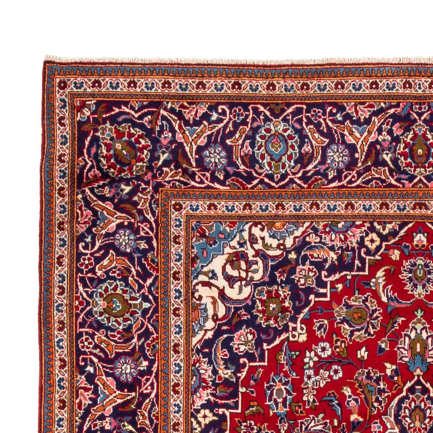 Perser Rug - Keshan - 306 x 200 cm - red