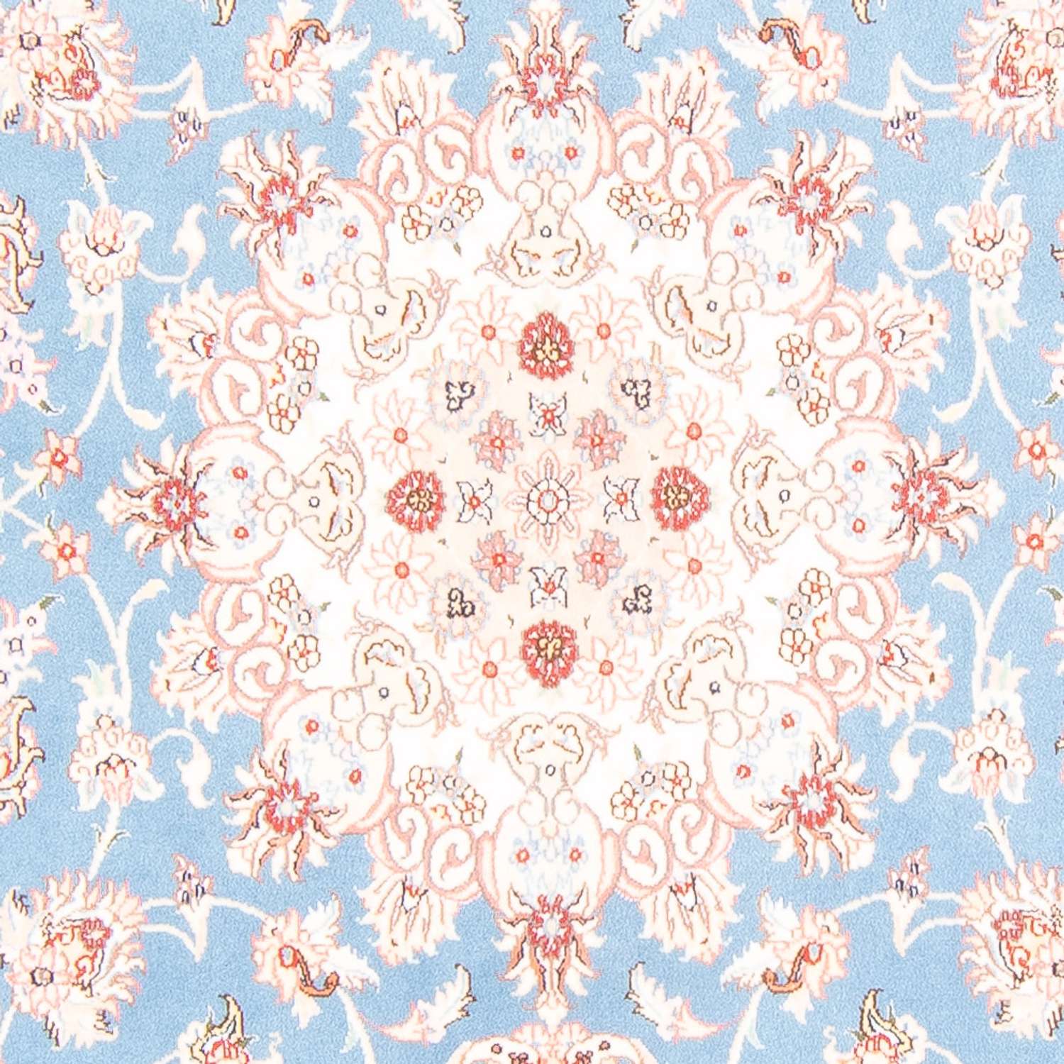 Perzisch tapijt - Tabriz - Royal - 244 x 168 cm - lichtblauw