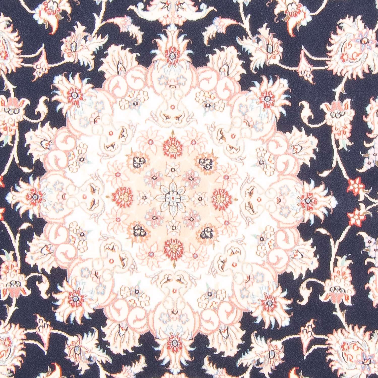 Persisk tæppe - Tabriz - Royal - 233 x 168 cm - mørkeblå