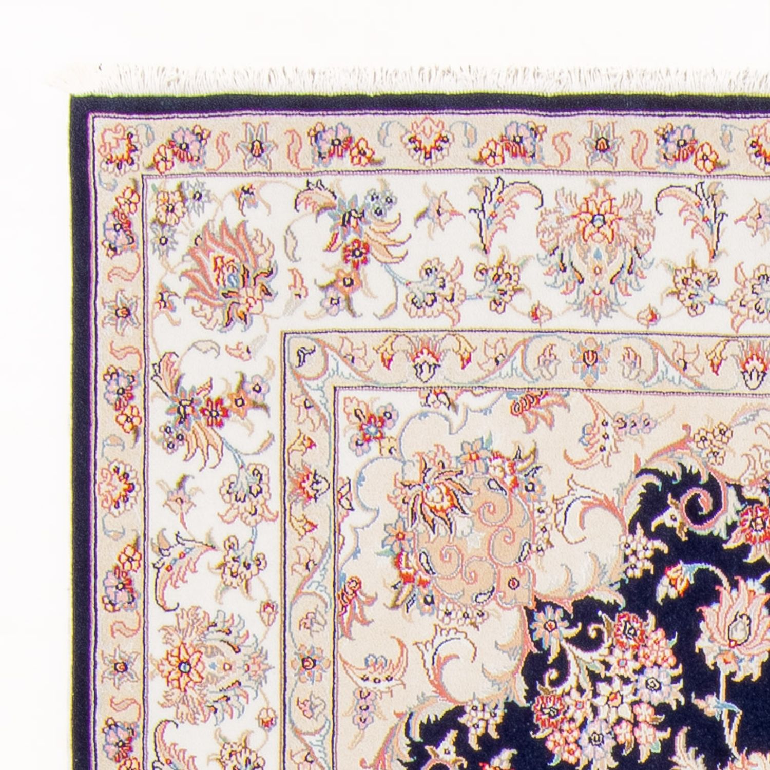 Perzisch tapijt - Tabriz - Royal - 233 x 168 cm - donkerblauw