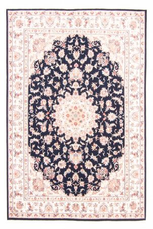 Tappeto Persero - Tabriz - Reale - 233 x 168 cm - blu scuro