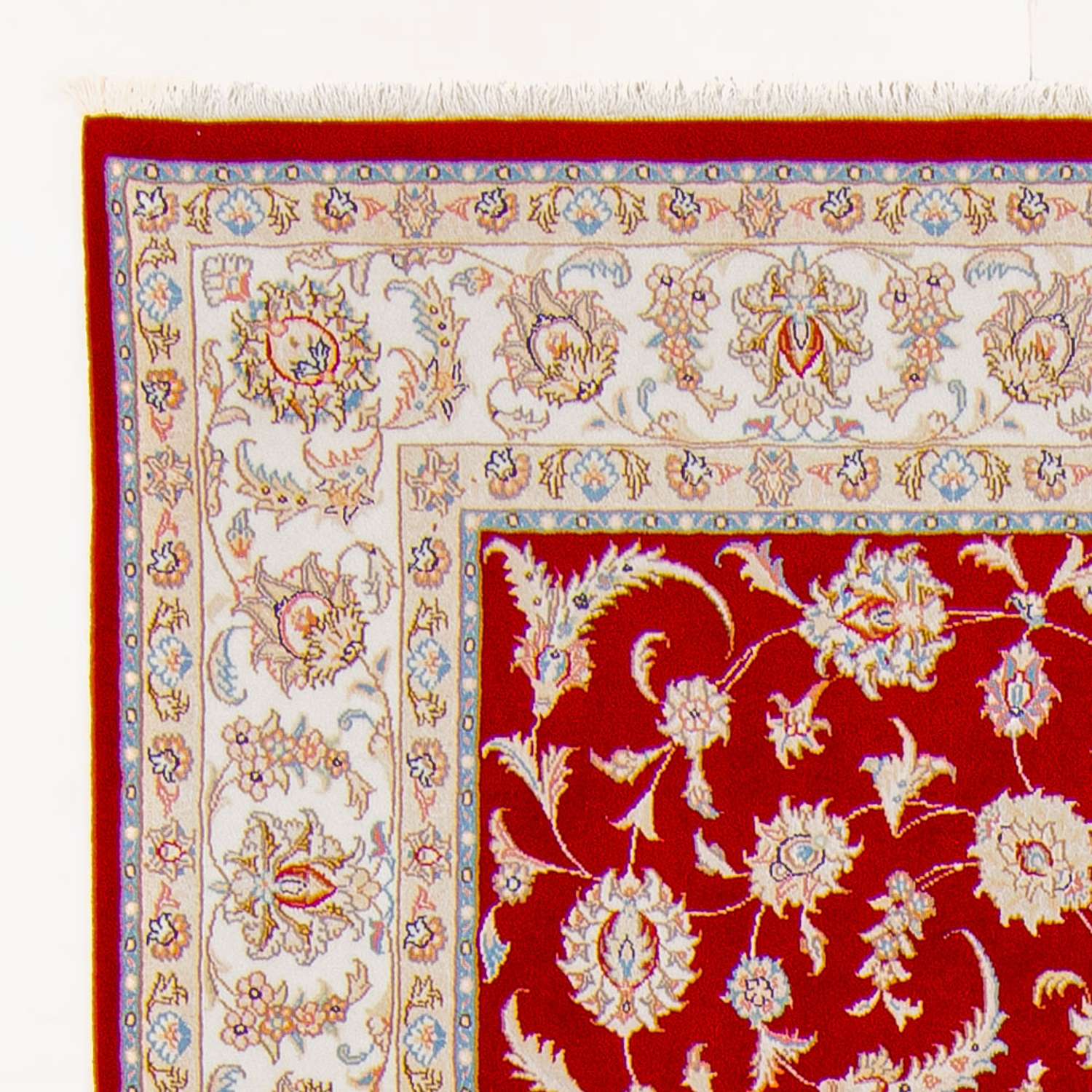 Tapis persan - Tabriz - Royal - 237 x 168 cm - rouge