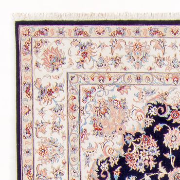 Tappeto Persero - Tabriz - Reale - 234 x 168 cm - blu scuro