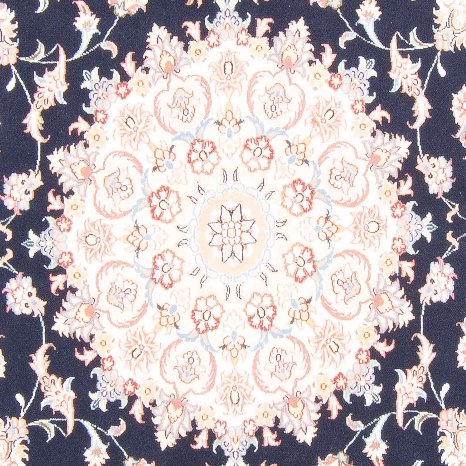Persisk teppe - Tabriz - Royal - 245 x 167 cm - mørkeblå