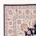 Perský koberec - Tabríz - Královský - 245 x 167 cm - tmavě modrá