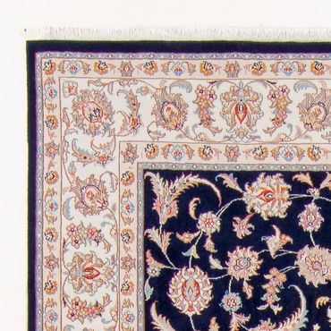 Tappeto Persero - Tabriz - Reale - 243 x 172 cm - blu scuro