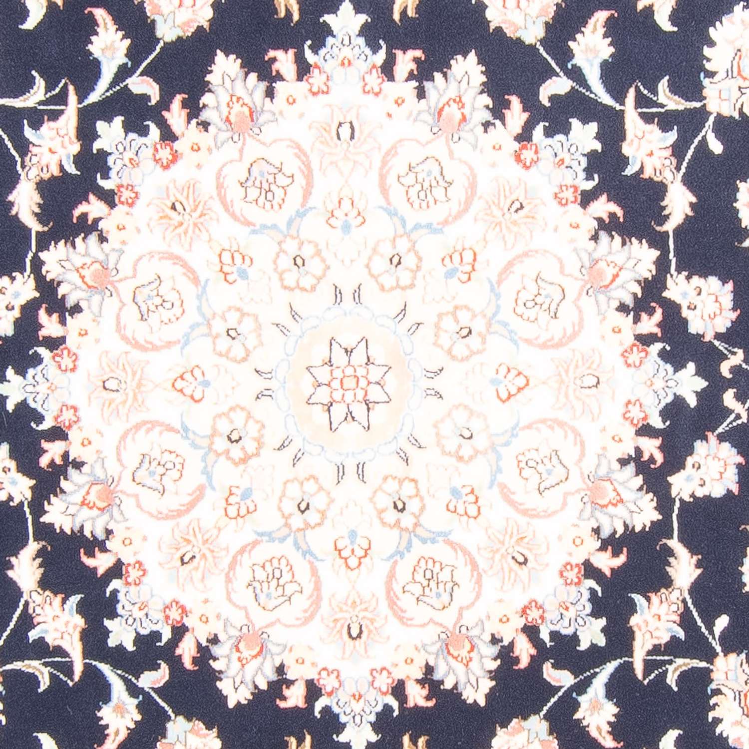 Dywan perski - Tabriz - Królewski - 237 x 167 cm - ciemnoniebieski