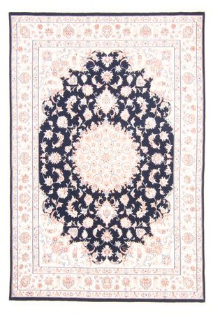 Tappeto Persero - Tabriz - Reale - 237 x 167 cm - blu scuro