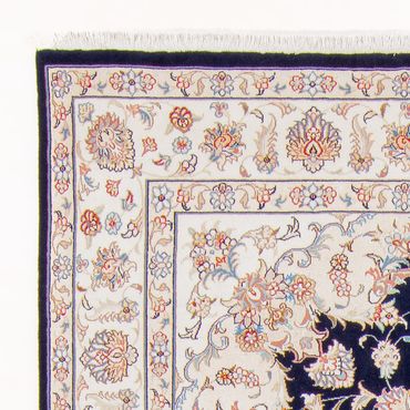 Tapis persan - Tabriz - Royal - 237 x 167 cm - bleu foncé