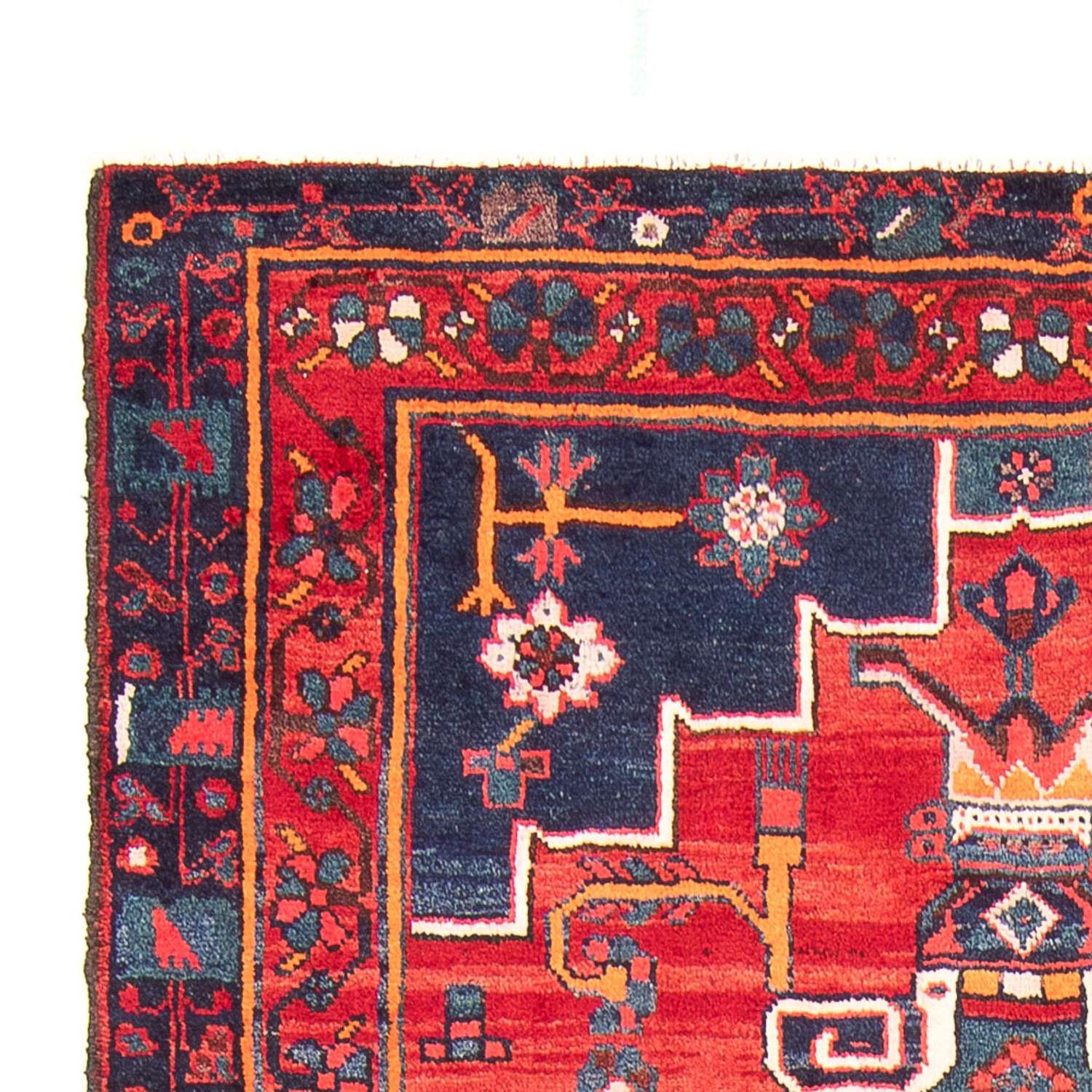 Tapis persan - Nomadic - 310 x 155 cm - rouge