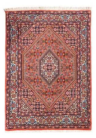 Perski dywan - Bijar - Royal - 107 x 81 cm - czerwony