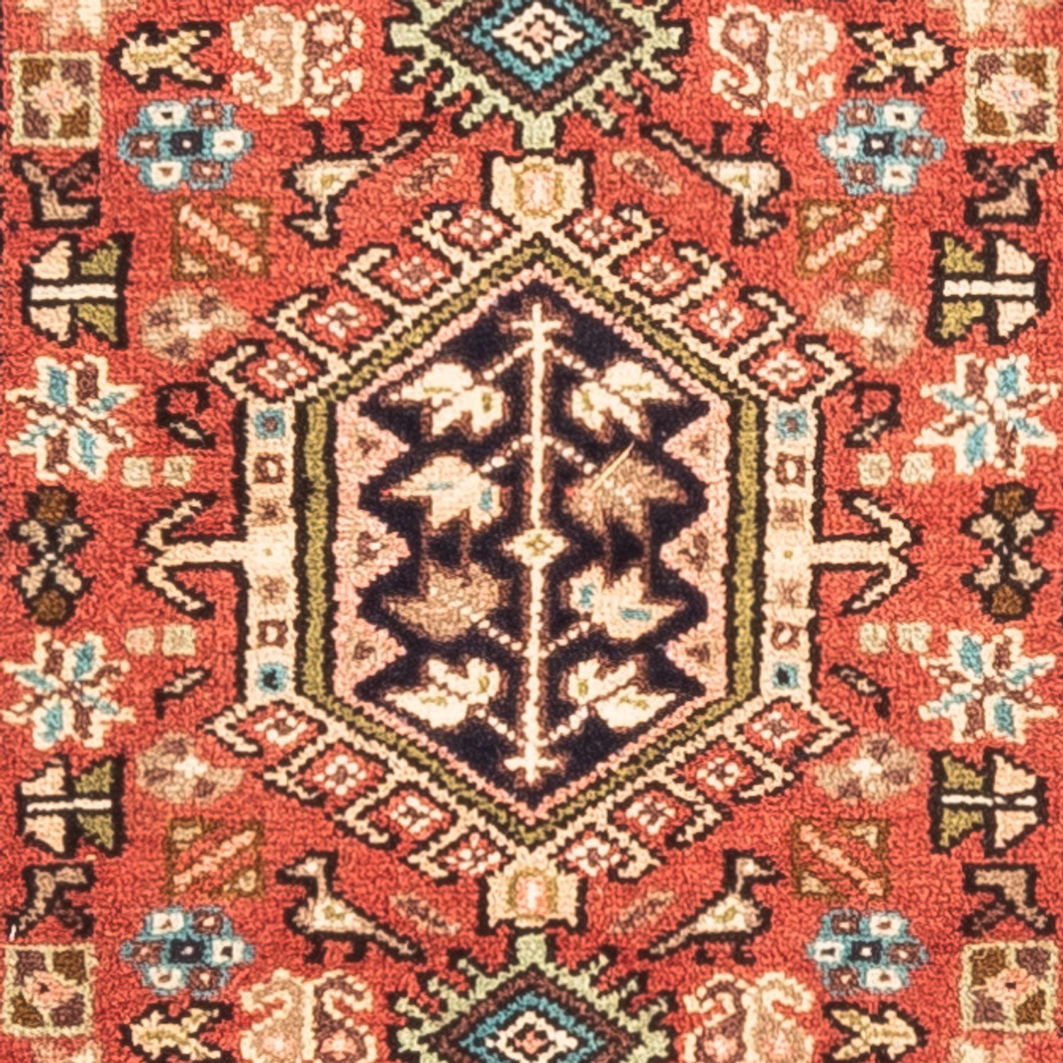 Alfombra persa - Nómada - 145 x 66 cm - rojo