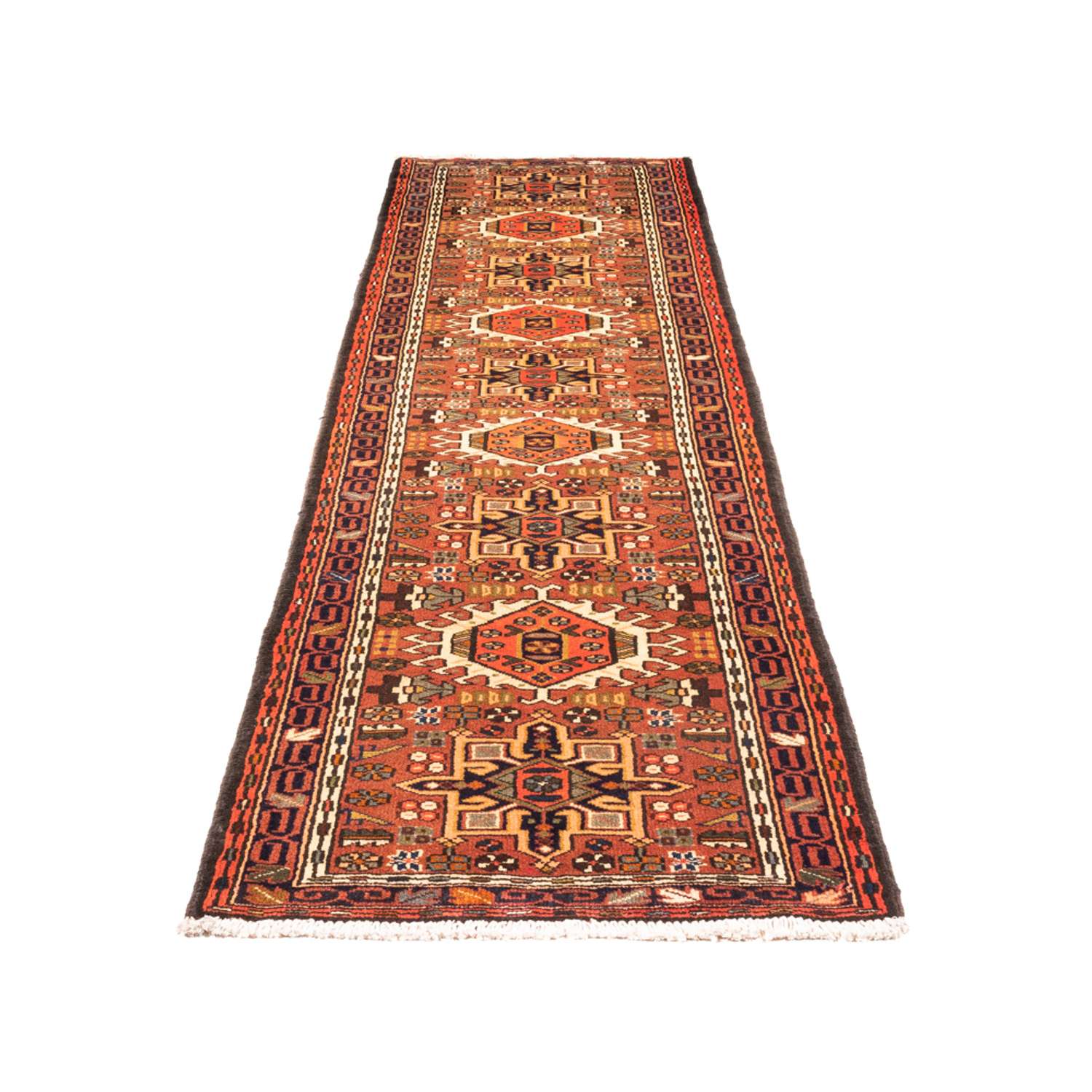 Runner Perser Rug - Nomadic - 288 x 75 cm - red