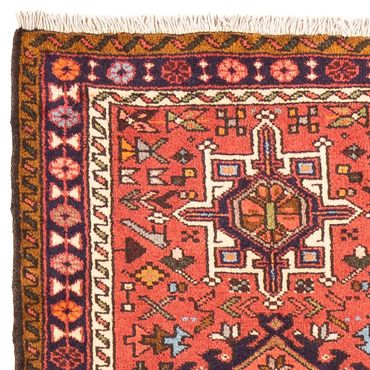 Tapis de couloir Tapis persan - Nomadic - 285 x 72 cm - rouge