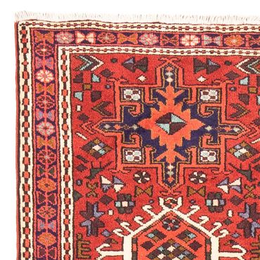 Tapis de couloir Tapis persan - Nomadic - 284 x 69 cm - rouge