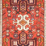 Tapis de couloir Tapis persan - Nomadic - 287 x 70 cm - rouge