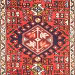 Tapis de couloir Tapis persan - Nomadic - 292 x 75 cm - rouge