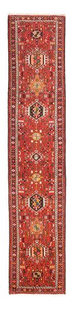 Tapis de couloir Tapis persan - Nomadic - 374 x 76 cm - rouge